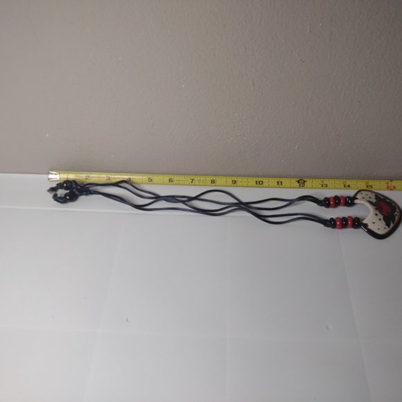 Vintage Red Apple Pendant Necklace - Picture 12 of 14